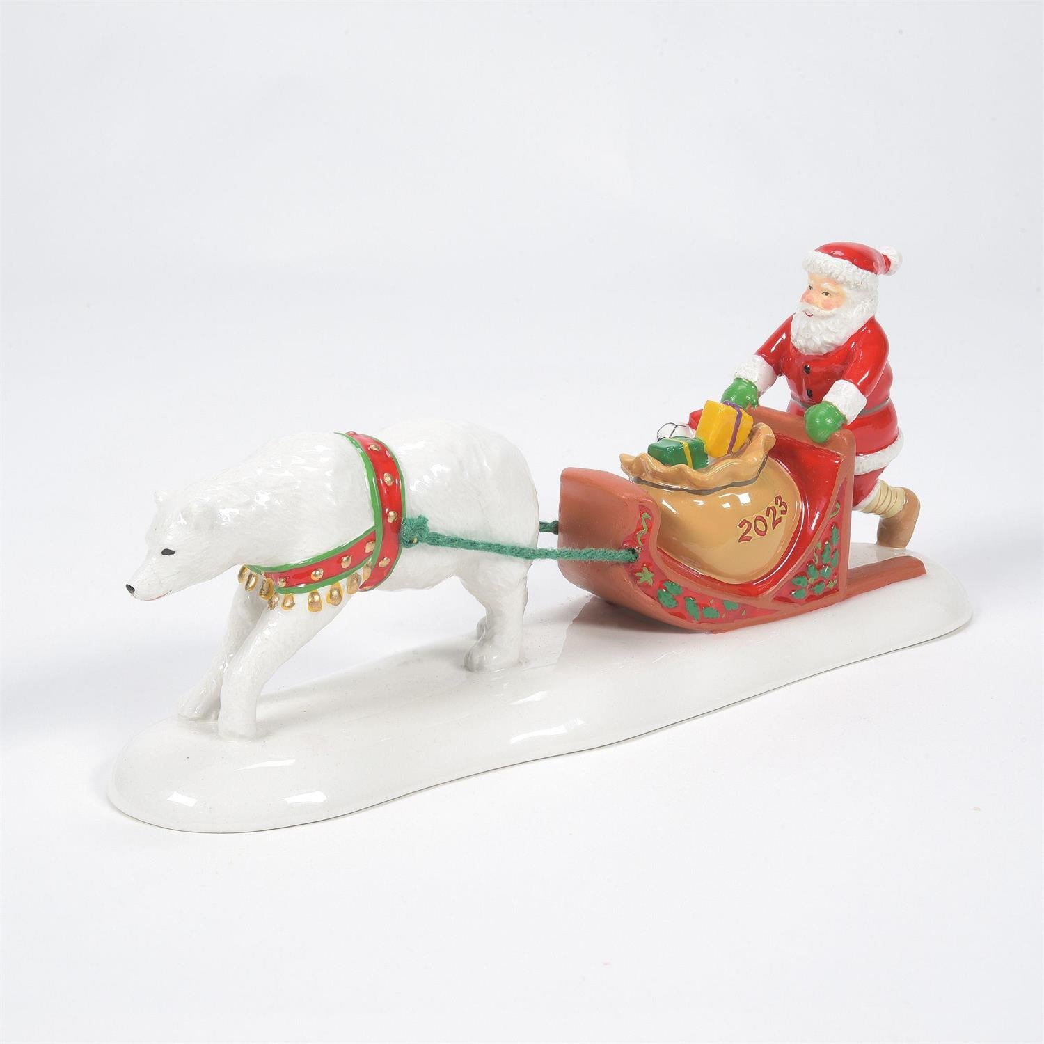 Snow Village Santa Comes To Town 2023 #6011430